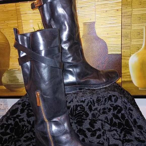 Ladies stylish Riding boots style - Picture 3 of 11